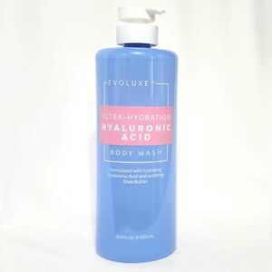 Hyaluronic Acid and Shea Butter Body Wash, Ultra Hydration, 33.8 Fl Oz